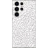 Elephant Print White Galaxy S25 Ultra Skin