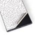 Elephant Print White Galaxy S25 Ultra Skin
