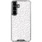 Elephant Print White Galaxy S26 Clear Case