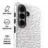 Elephant Print White Galaxy S26 Impact Case