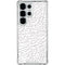Elephant Print White Galaxy S26 Ultra Clear Case