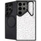 Elephant Print White Galaxy S26 Ultra Kickstand Case