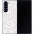 Elephant Print White Galaxy Z Fold6 Skin