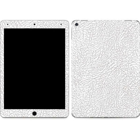 Elephant Print White iPad Skins