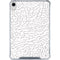 Elephant Print White iPad 11th Gen (2025) Clear Case