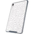 Elephant Print White iPad 11th Gen (2025) Clear Case