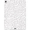 Elephant Print White Apple iPad Air Skin