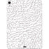 Elephant Print White Apple iPad Air Skin