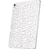Elephant Print White Apple iPad Air Skin