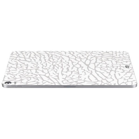 Elephant Print White Apple iPad Air Skin