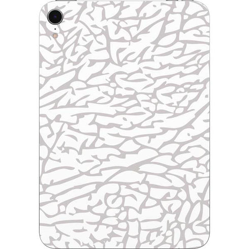 Elephant Print White Apple iPad Mini Skin