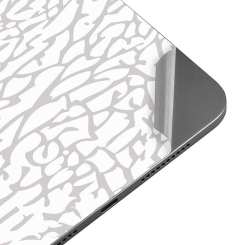 Elephant Print White Apple iPad Mini Skin