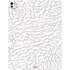 Elephant Print White iPad Pro 13in M4 (2024) Skin