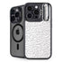 Elephant Print White iPhone 13 Pro Kickstand Case