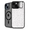 Elephant Print White iPhone 14 Plus Kickstand Case