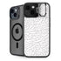 Elephant Print White iPhone 14 Plus Kickstand Case