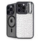 Elephant Print White iPhone 14 Pro Max Kickstand Case