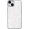 Elephant Print White iPhone 15 Skin
