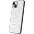Elephant Print White iPhone 15 Skin
