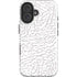 Elephant Print White iPhone 16 Impact Case