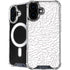 Elephant Print White iPhone 16 MagSafe Case