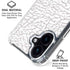 Elephant Print White iPhone 16 MagSafe Case