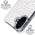 Elephant Print White iPhone 16 Plus MagSafe Case