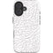 Elephant Print White iPhone 16 Plus Magsafe Impact Case