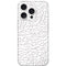 Elephant Print White iPhone 16 Pro Skin