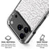 Elephant Print White iPhone 18 Pro Clear Case
