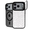 Elephant Print White iPhone 18 Pro Max Kickstand Case