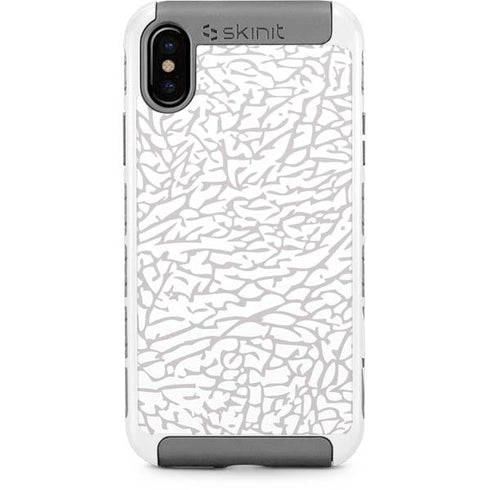 Elephant Print White iPhone Cases