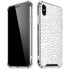 Elephant Print White iPhone X/XS Clear Case
