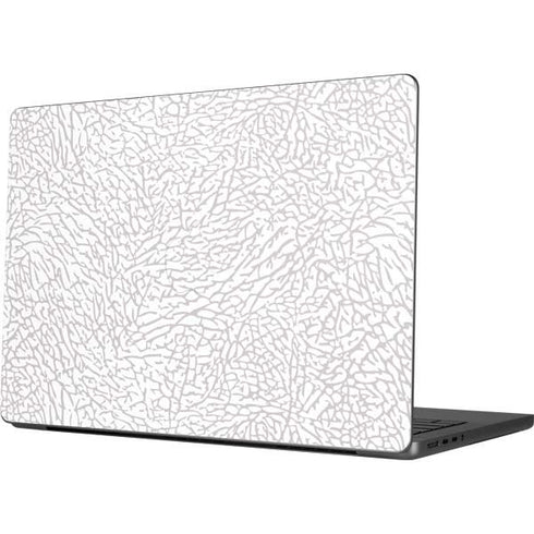 Elephant Print White Apple MacBook Pro 14-inch Skin