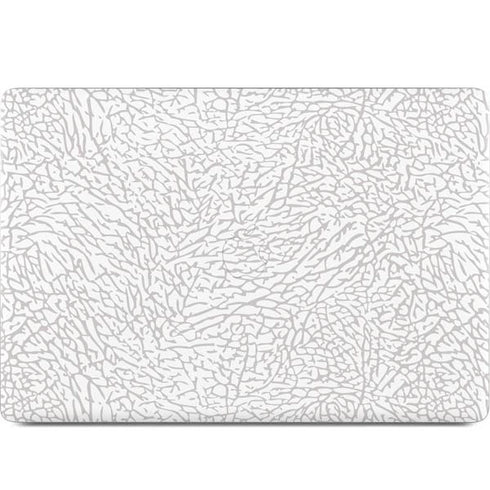 Elephant Print White MacBook Skins