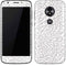 Elephant Print White Moto E5 Play Skin