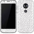 Elephant Print White Moto E5 Play Skin