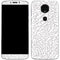 Elephant Print White Moto E5 Plus Skin