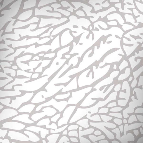 Elephant Print White Moto G6 Skin