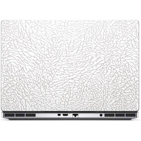 Elephant Print White Dell Precision Skin