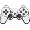 Elephant Print White PS3 Dual Shock wireless controller Skin