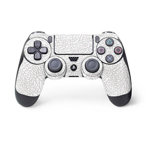 Elephant Print White PlayStation PS4 Skins