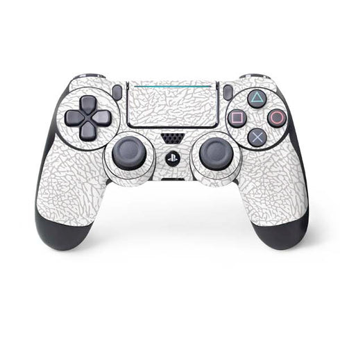 Elephant Print White PlayStation PS4 Skins