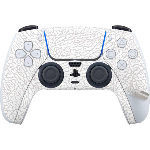 Elephant Print White PS5 Pro Bundle Skin
