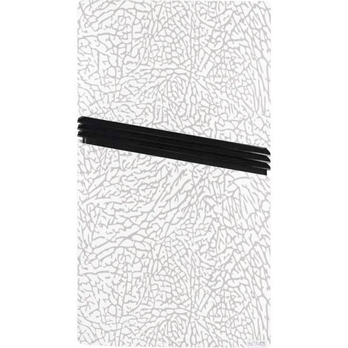 Elephant Print White PS5 Pro Console Skin
