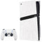 Elephant Print White PS5 Pro Disk Bundle Skin