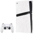 Elephant Print White PS5 Pro Disk Bundle Skin
