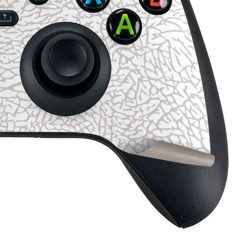 Elephant Print White Xbox Series X Bundle Skin