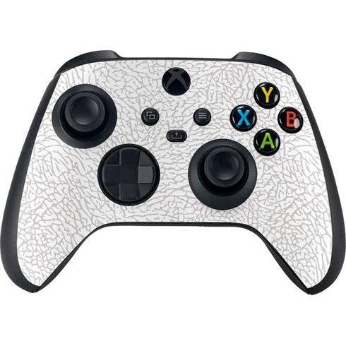 Elephant Print White Xbox Series X Skins
