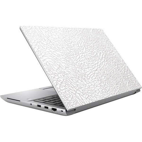 Elephant Print White HP ZBook Fury 16 G10 Skin